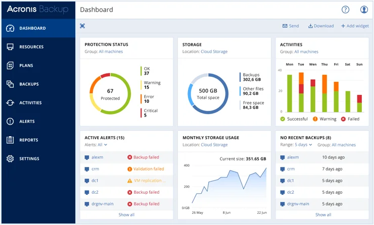 Backup Acronis